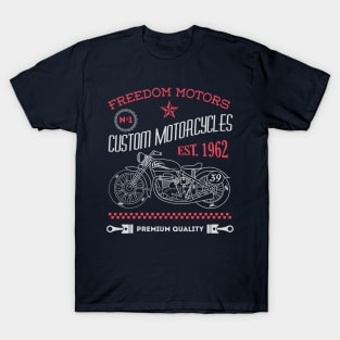 Freedom Motors Custom Motorcycles T-Shirt